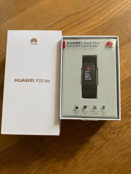 Huawei P20 Lite och Band 3 Pro