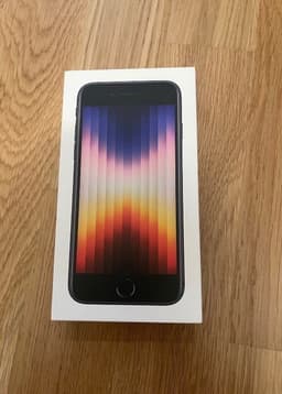 Förslåpris/köpnu 128 gb original iPhone SE (2022) 128 gb + tillbehör