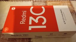 Xiaomi Redmi 13C midnatts svart ( NFC support) // Ny med inköpsgarantikvitto