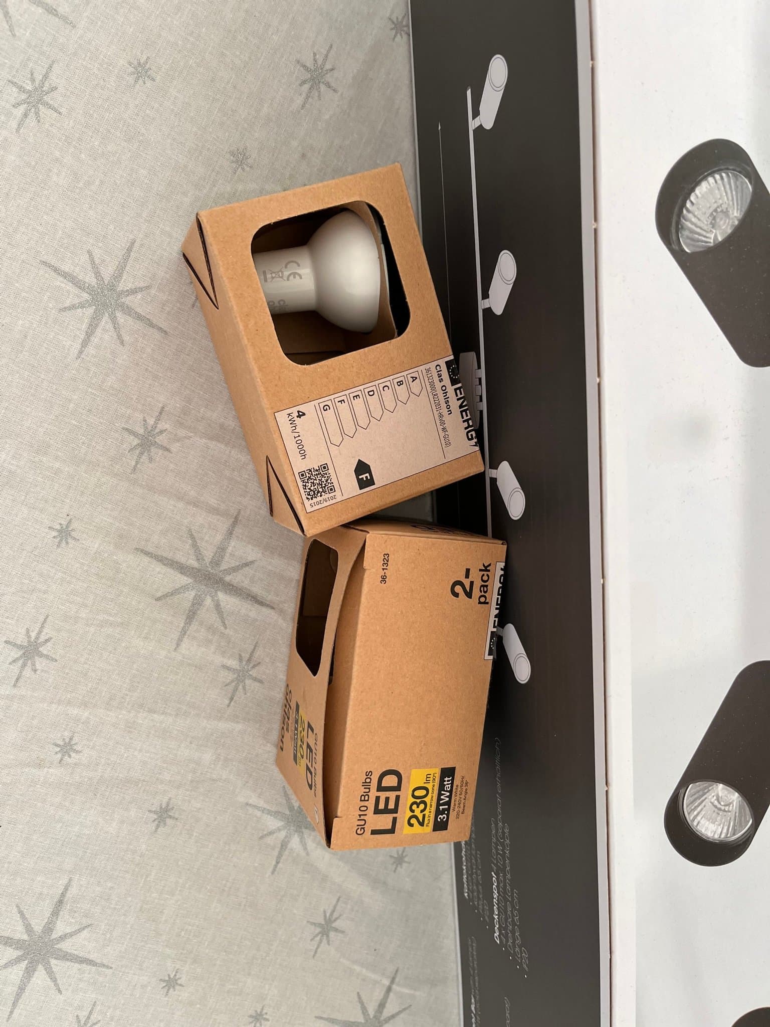 North Light spotlight med LED lampor
