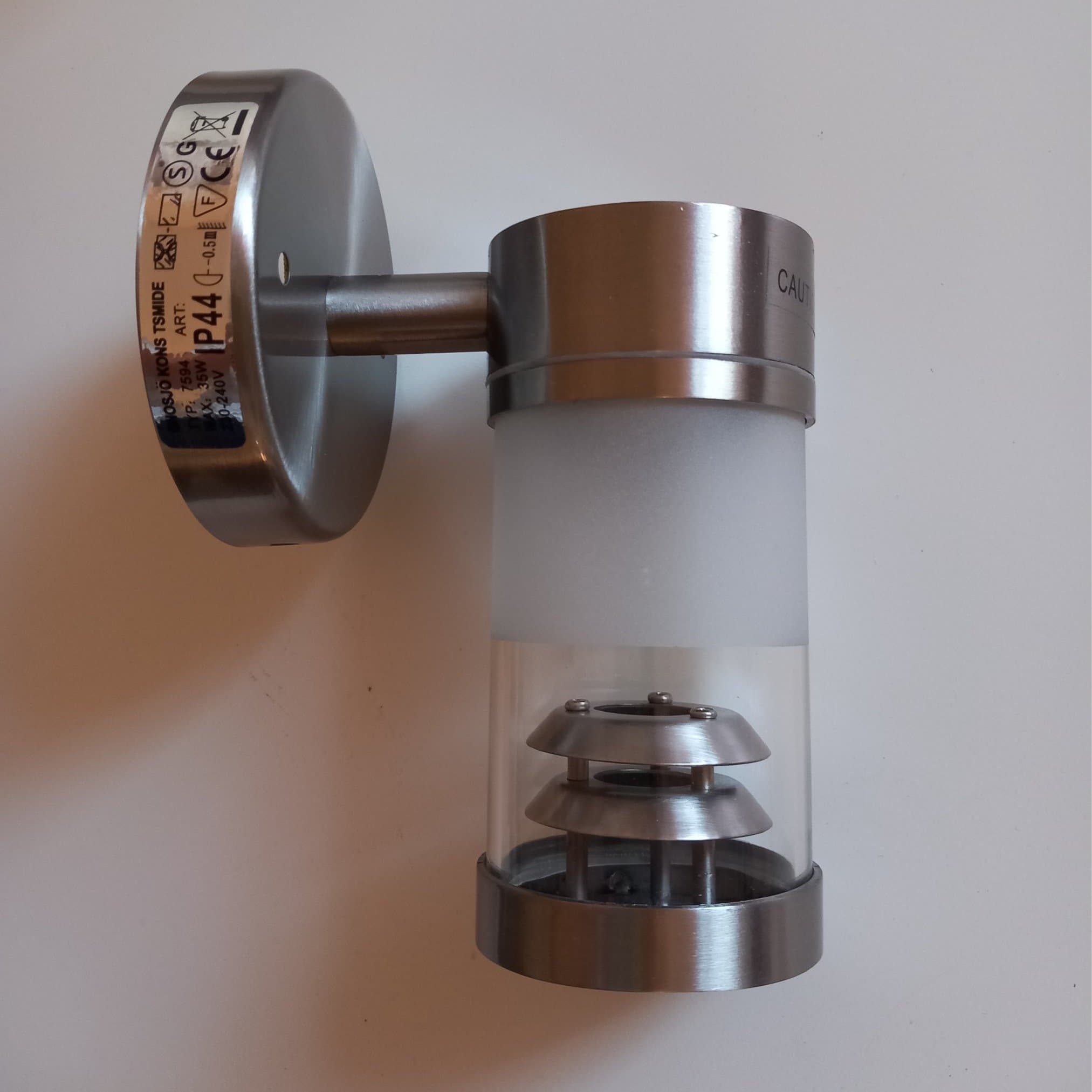 Konstsmide Bolzano 7594-000 utebelysning Konstsmide Vägglampa utomhuslampa