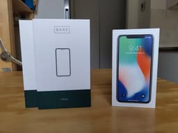 iPhone X 64GB vit/silver/krom (SKÄRM DEFEKT)