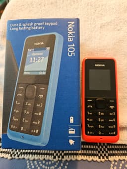 Nokia 105 - Röd ( MY 2013 gsm )