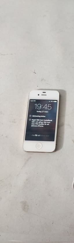 Apple iPhone 4S Säljs som reservdel mobil