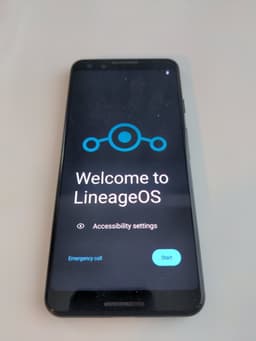Google Pixel 3 uppgraderad med LineageOS 22.2 (Android 15)