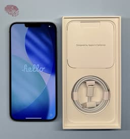 iPhone 14 Plus, Blue, 128 Gb, nyskick, 100% Batterihälsa