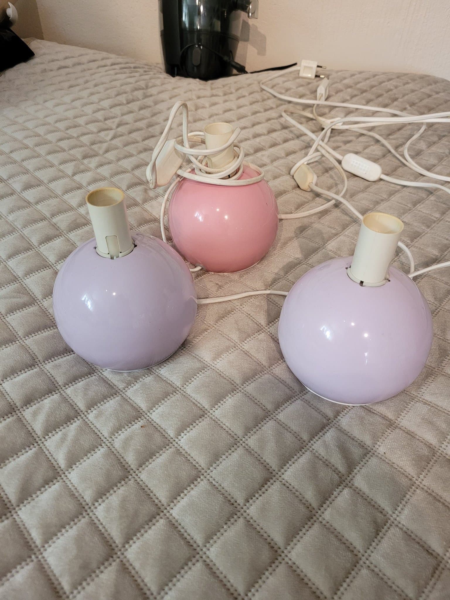Vintage, IKEA, 3 stycken bordslampor.