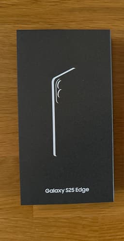 Helt ny Samsung Galaxy S25 Edge Titanium Icyblue