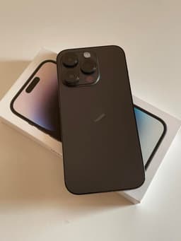 iPhone 14 Pro Space Svart 128gb Olåst - Läs annons