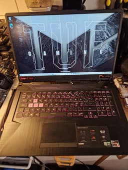 Asus TUF Gaming A17 FA706QM 17.3" Ryzen 7 5800, RTX3060, 16GB DDR4, 1TB M.2