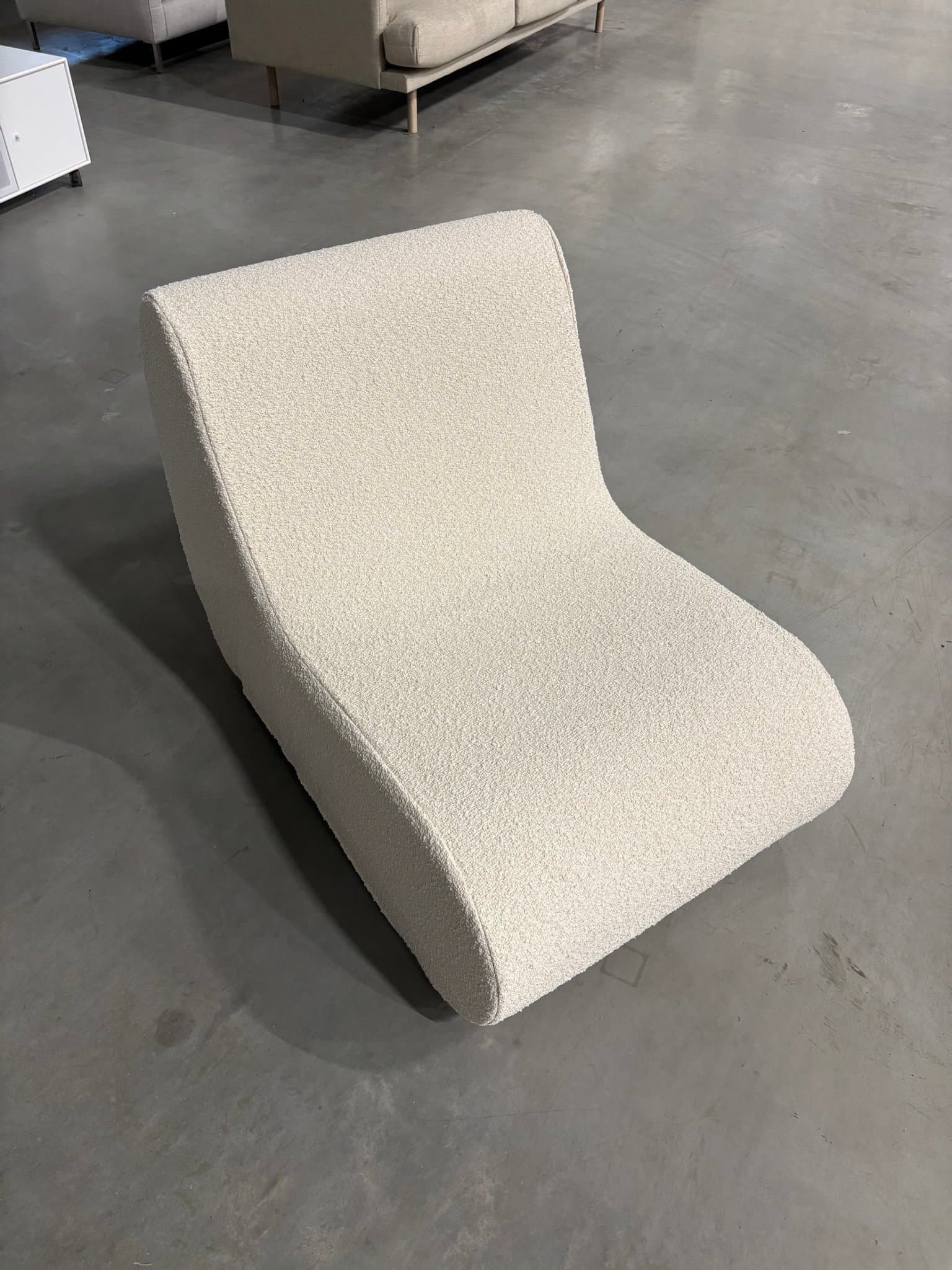 Ferm Living - Rouli center module pure bouclé modulsoffa Off-white