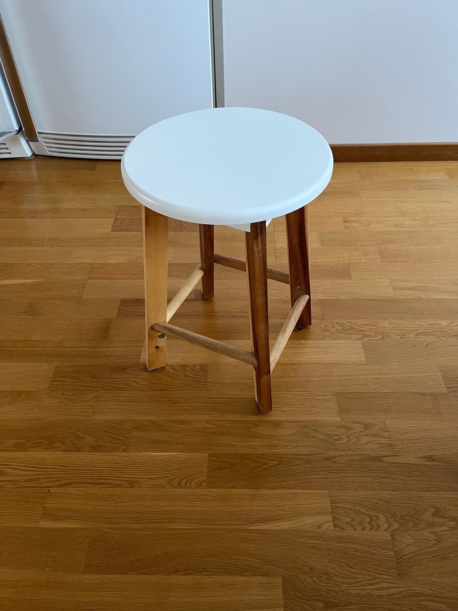 Sittpall Akacia Natur/Vit 2 st.