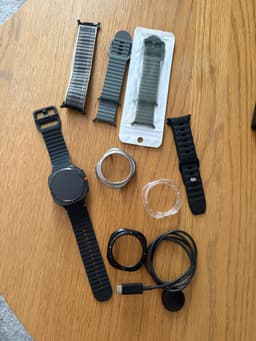 Samsung Ultra Watch med tillbehör Kvitto finns