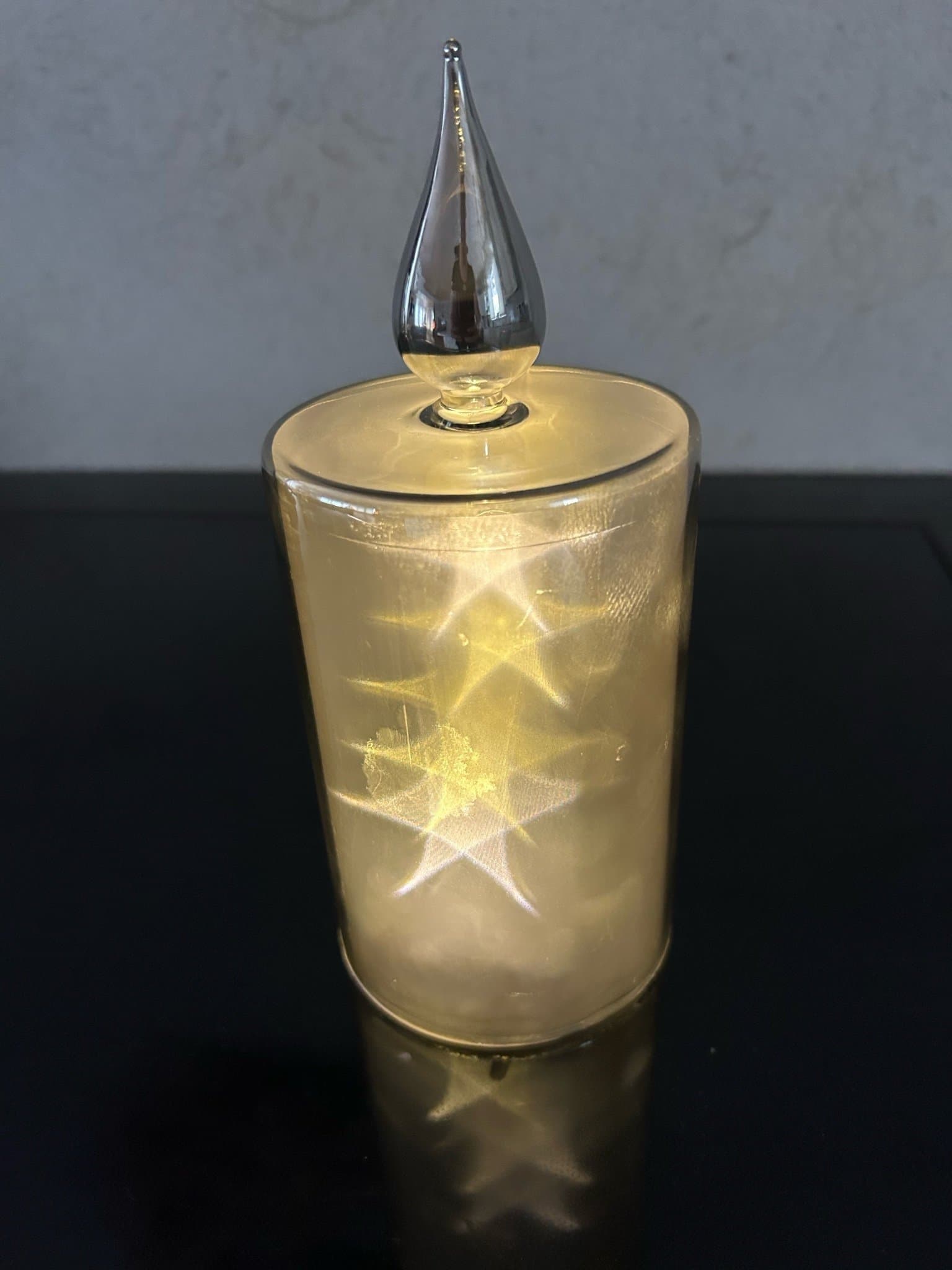 Ljuslykta Led glass Candle