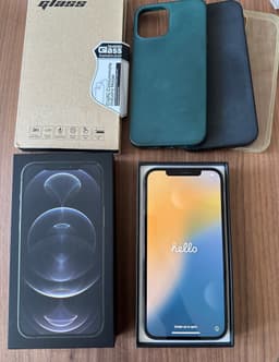 iPhone 12 Pro Max 256 GB Graphite olåst