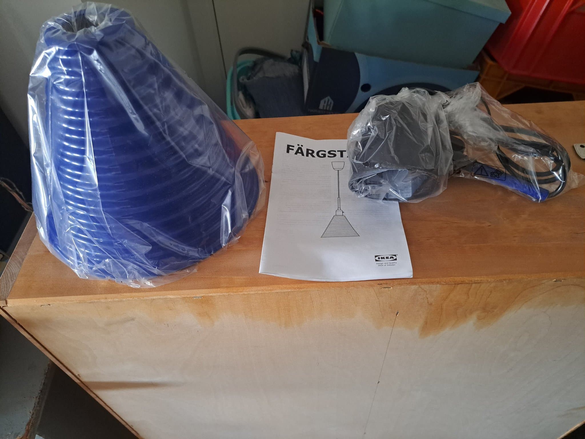 IKEA FÄRGSTARK Taklampa