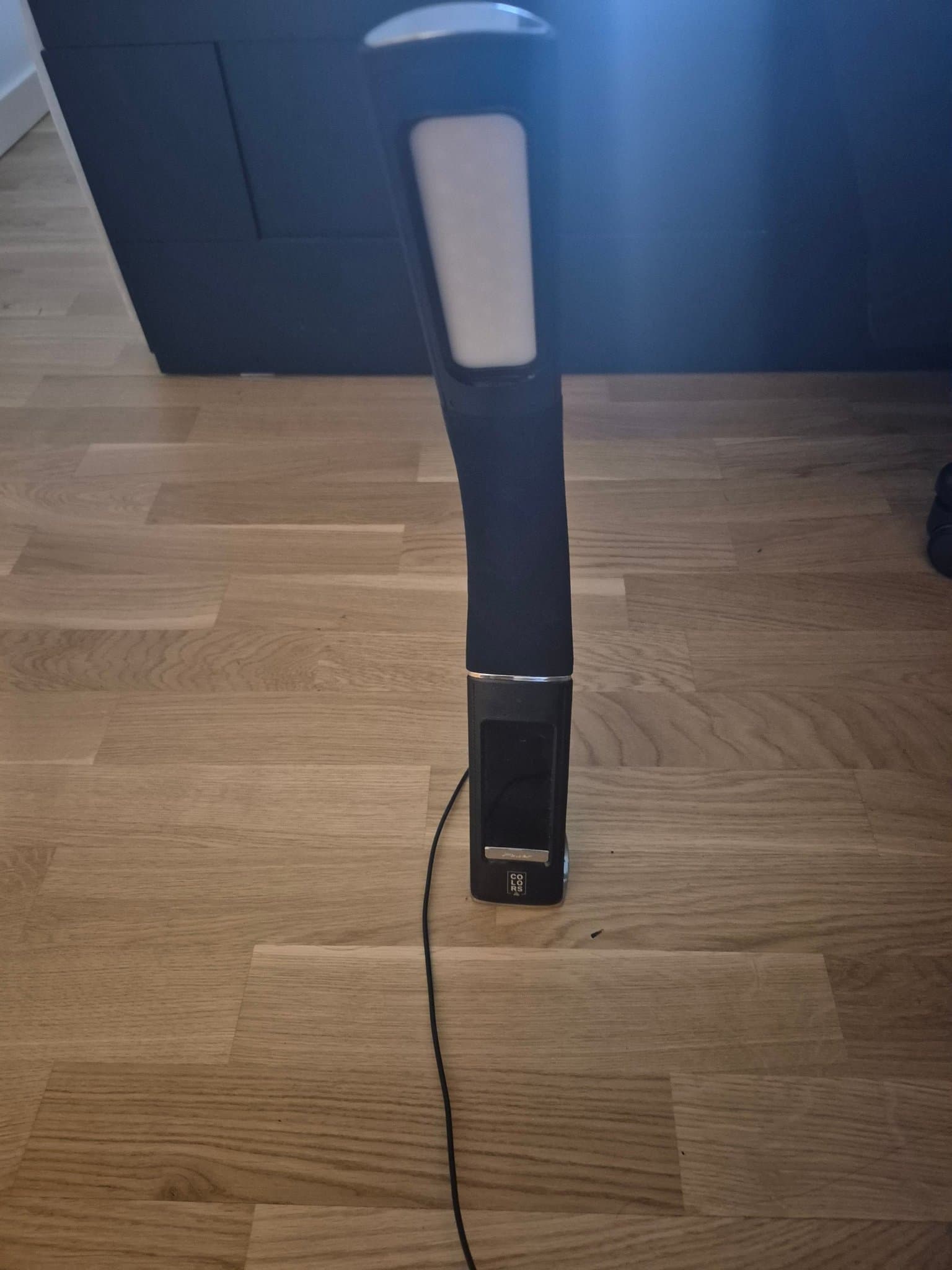 Bordslampa med digital display