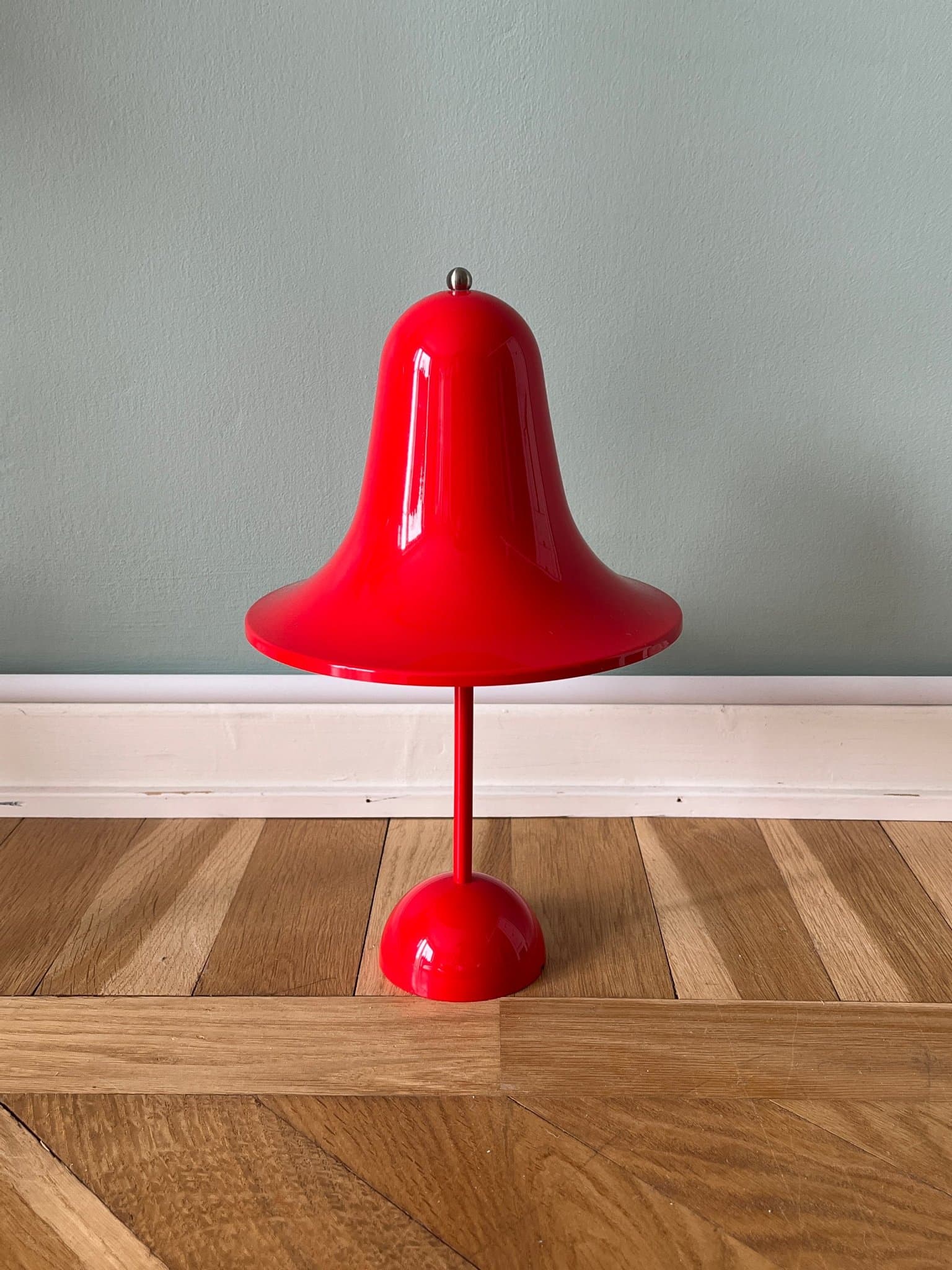 Verpan Pantop - Röd bordslampa