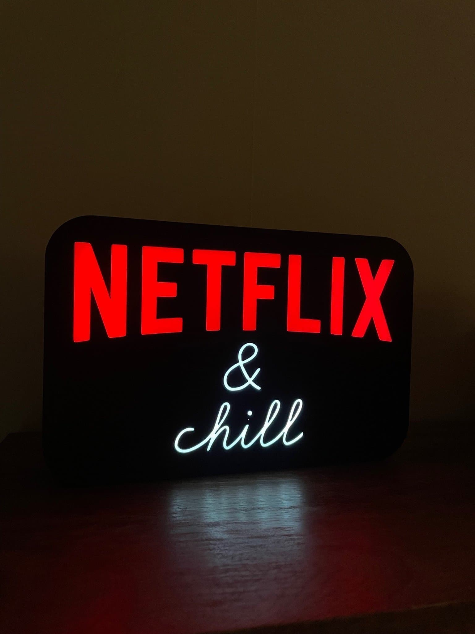 Netflix & Chill Lampa