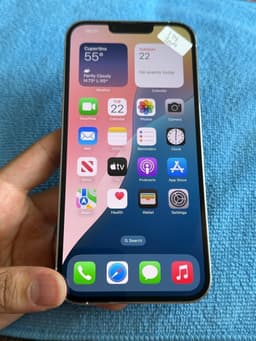 iPhone 13 Pro Max 128GB, 100% Batterihälsa