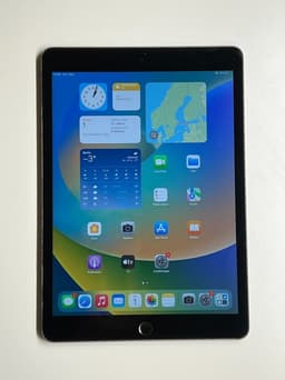 iPad 7th gen 10.2" 32GB 2019 Rymdgrå Grade B, Batterihälsa 90%