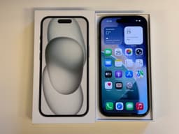 iPhone 15 128GB Svart 100% Batterihälsa, Grade B