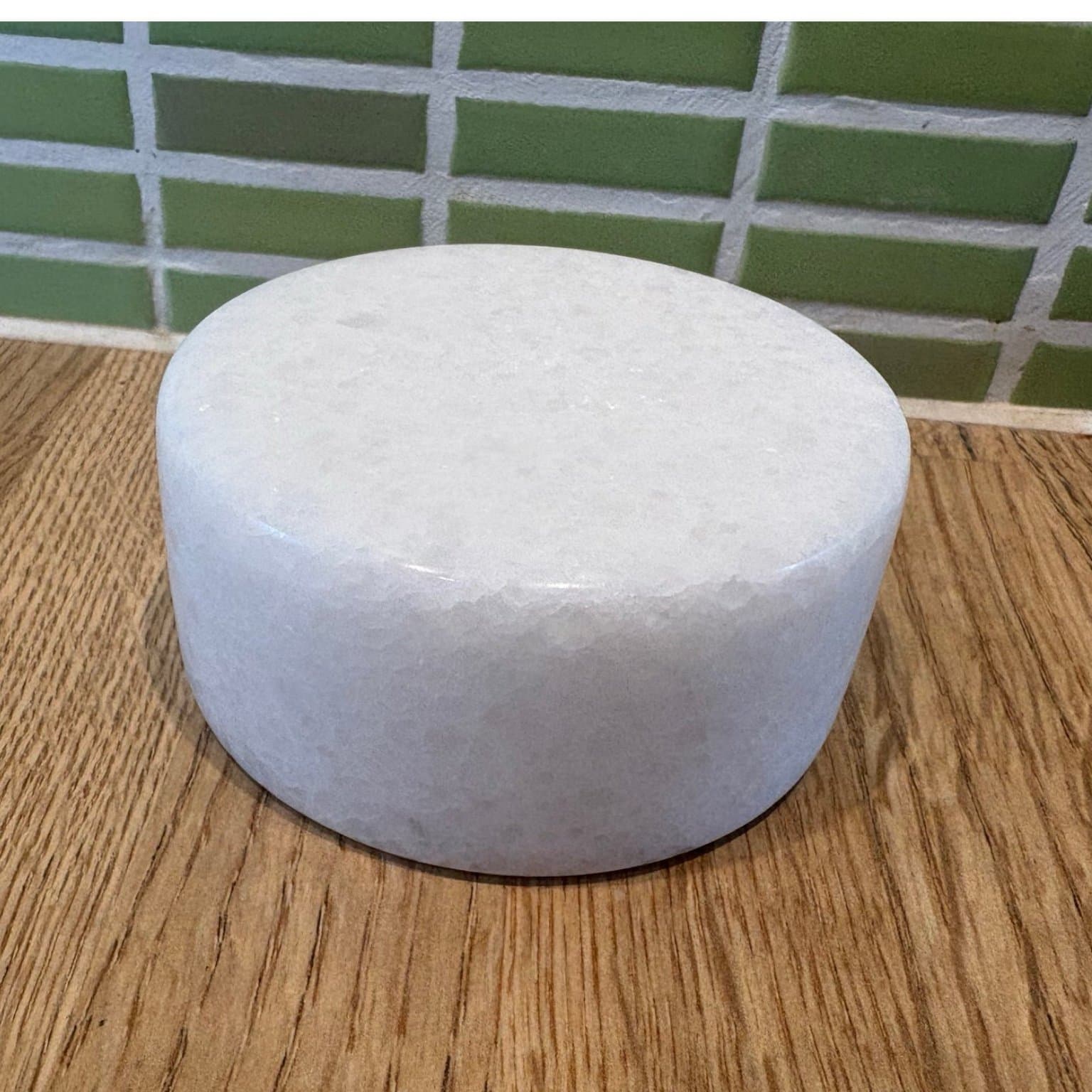 Marble LED Lampa rund lampa marmor