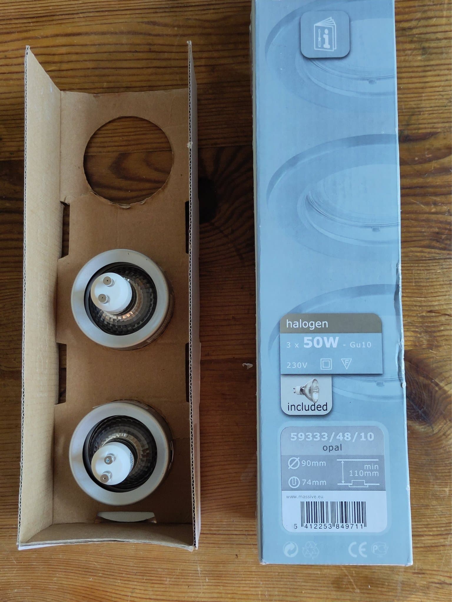 Spotlight Philips Massive 2x50W