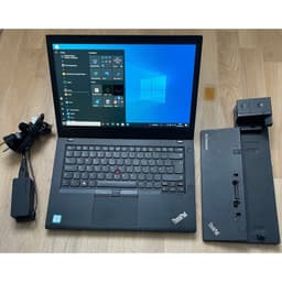 Lenovo ThinkPad T470 i5 6300U 2.4 GHz 8 GB  RAM 256 GB SSD FHD IPS SKÄRM