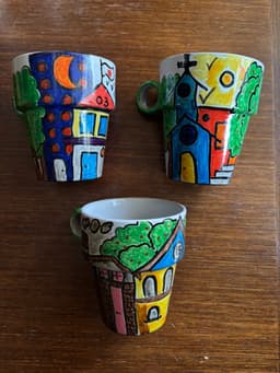 Gladamuggar för en godmorgon kaffe, 3st EMAV 2025.