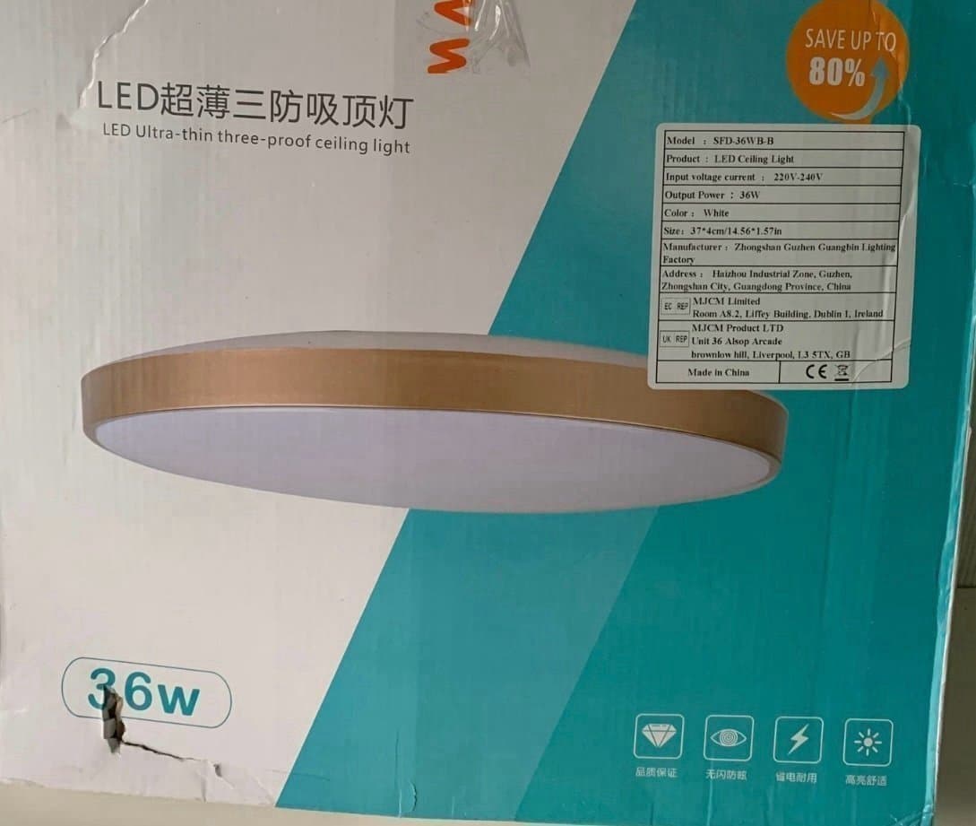 LED Taklampa 36W