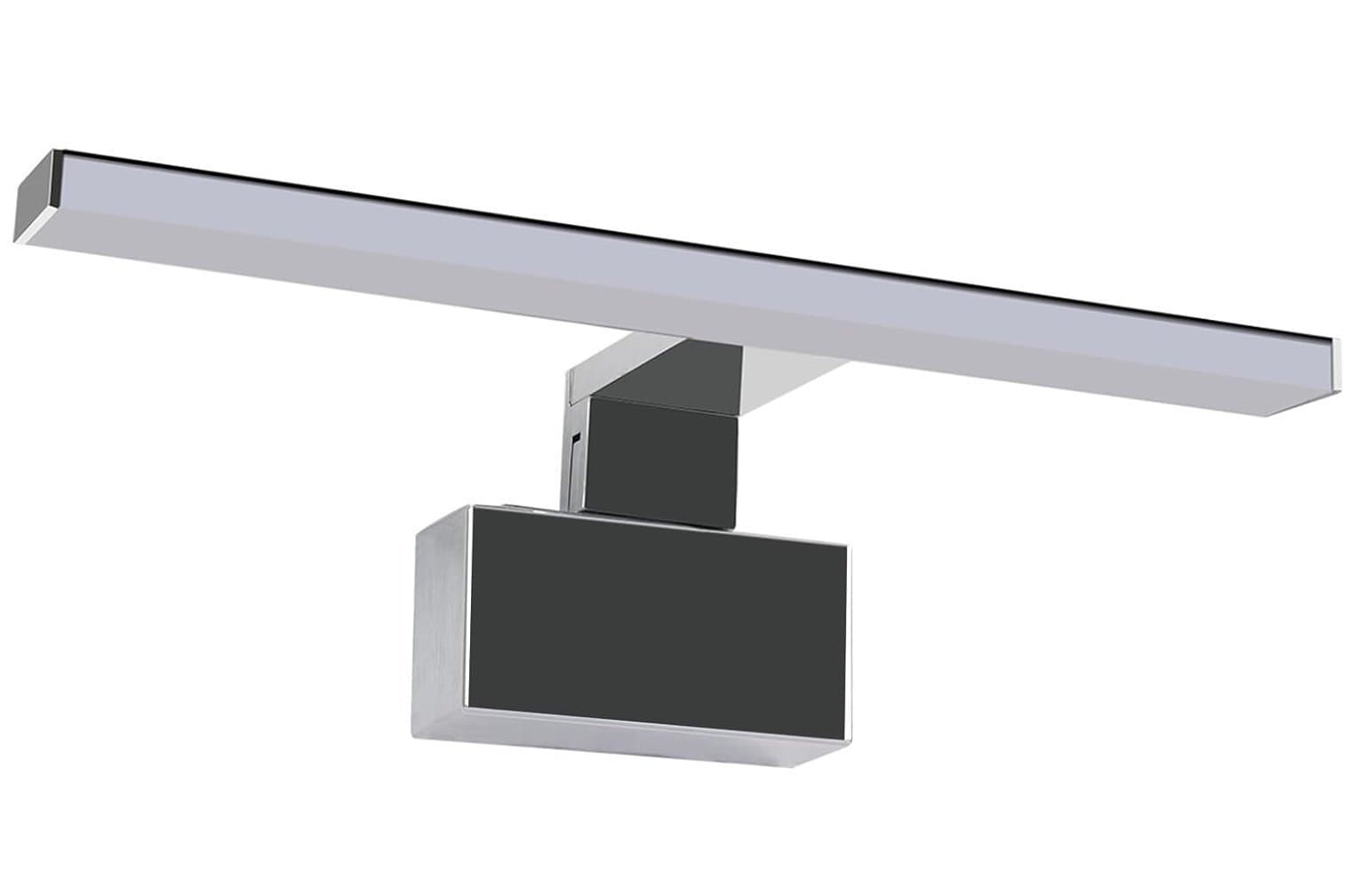 Modern LED Spegellampa 30cm - Kromad - IP44 Badrumsvänlig