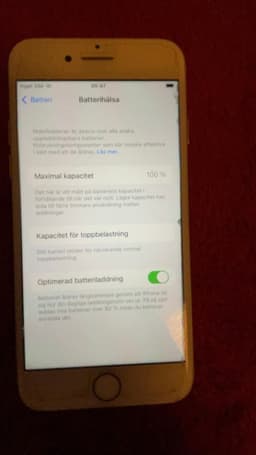 Fynd! iPhone 7 – 100 % batteri – fast pris – trygg frakt