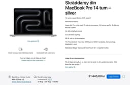 Macbook Pro M4 Pro 14'' Silver Nanotexture US English 24GB + 512GB