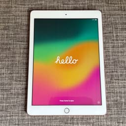 Apple iPad 6 32GB Wifi Rose Gold med fodral