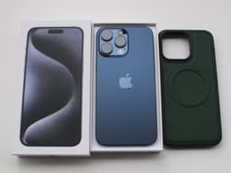 iPhone 15 Pro Max 256GB-Blue Titanium