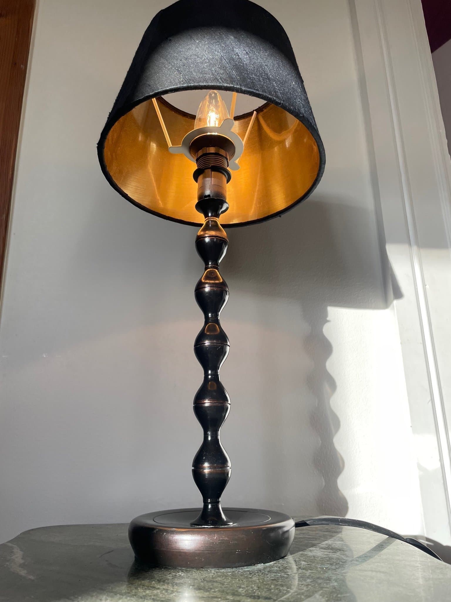 Vintage IKEA Ekarp 17” Oil Rubbed Bronze Finish Lamp TYP B0332 40W
