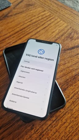 iPhone X 64gb Svart