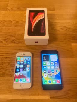iPhone SE (2:a generationen)+iPhone SE 64 GB (defekt)