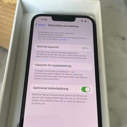 iPhone 13 blå 90% hälsa