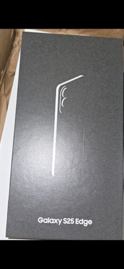 Samsung Galaxy S25 Edge 256GB Färg Titanium Jetblack Ny/oöppnad