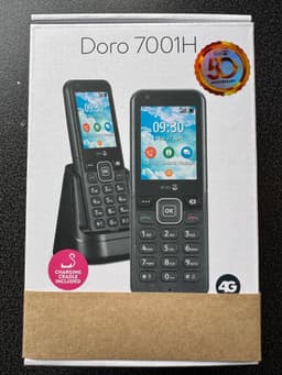 Doro 7001H, mobiltelefon/hemtelefon NY.