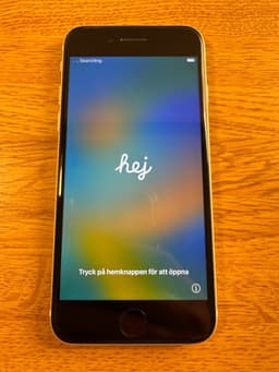 iPhone SE (2020) 128 GB Vit – Bra skick + Laddare & Skal