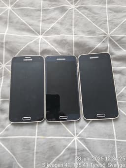 Samsung Galaxy S5 - 3 stycken