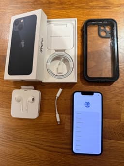 iPhone 13 Mini 128GB | Originalkartong | Laddkabel & Hörlurar