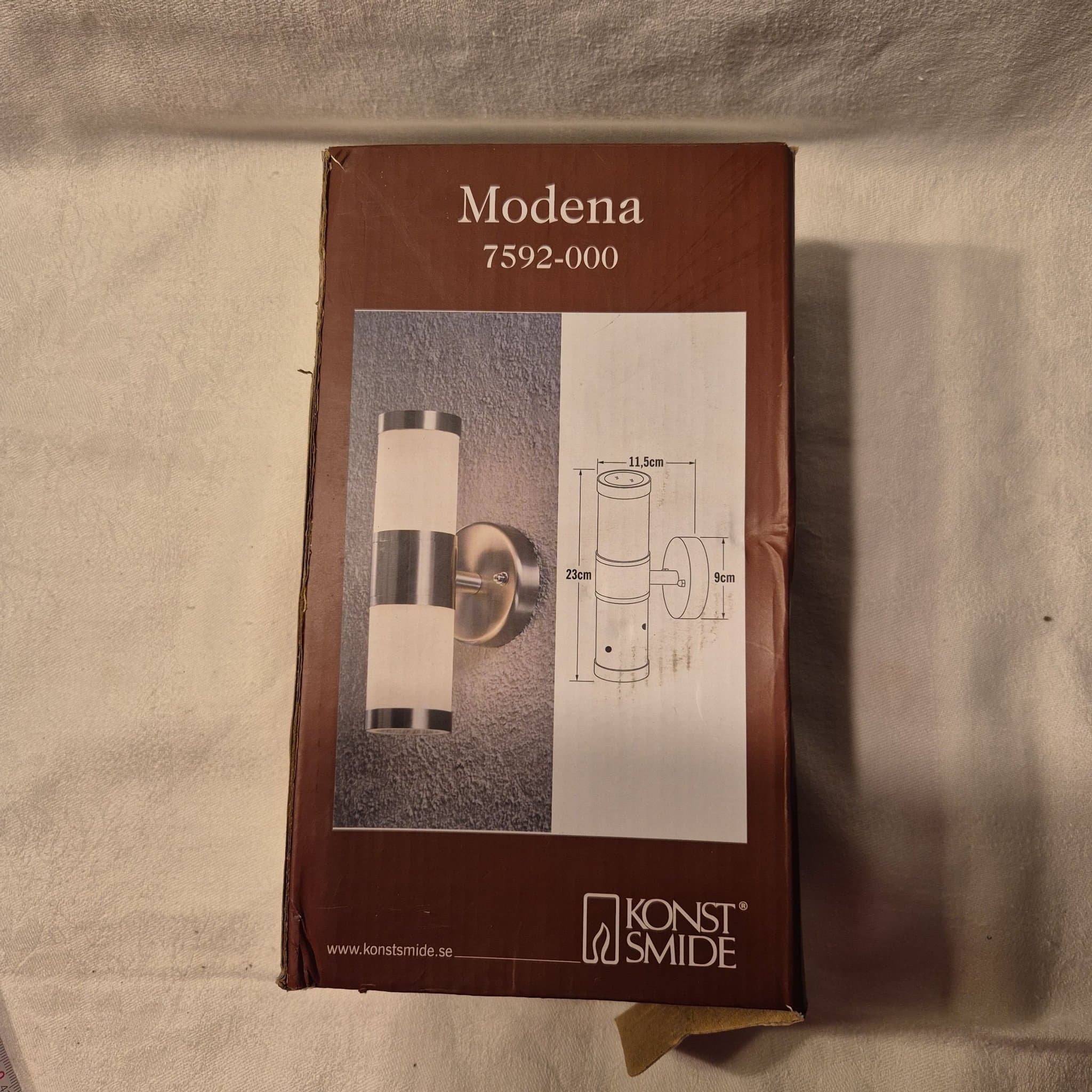 Konstsmide Modena Vägglampa