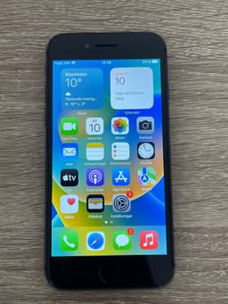 iPhone 8 med 256GB lagringskapacitet