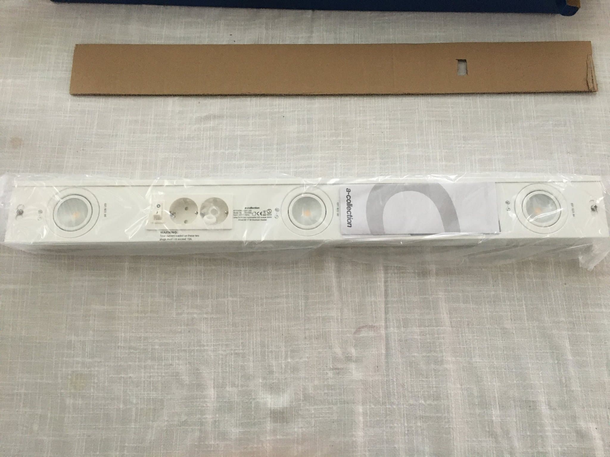 Bänkarmatur Amigo LED 3x3W, NY