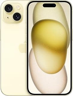 Apple iPhone 15 (128 GB) - gul (Renoverad)