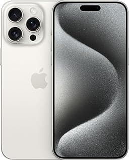 Apple iPhone 15 Pro Max (256 GB) - vitt titan (Renoverad)